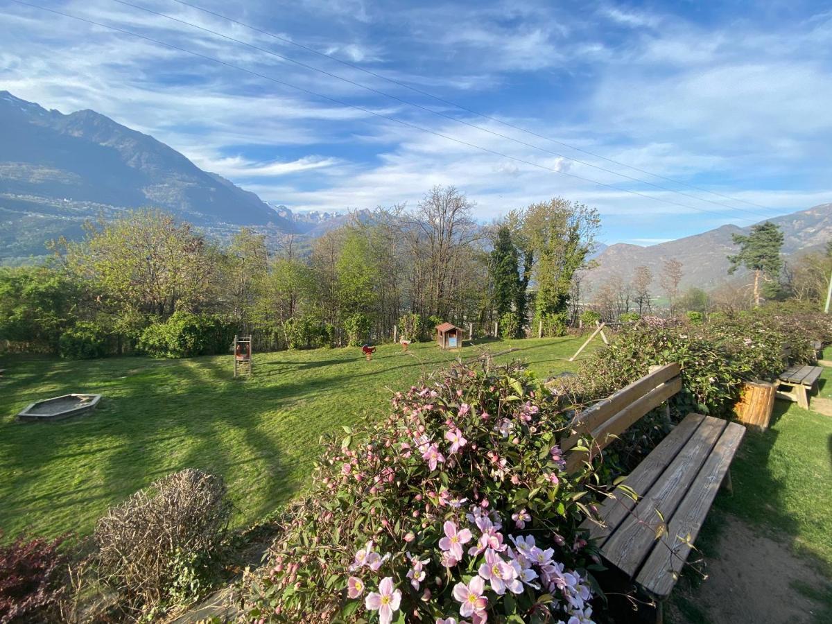 Agriturismo Ortesida Morbegno Dış mekan fotoğraf